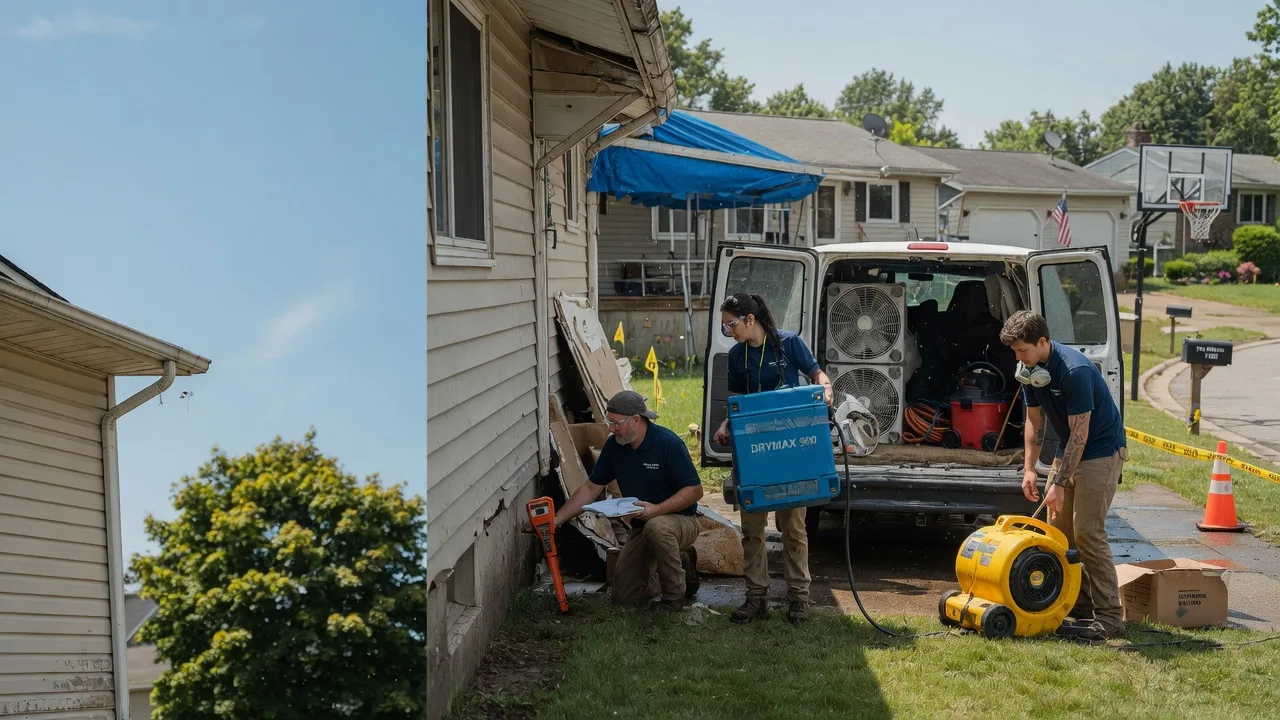 Ceiling Leak Cleanup in Nimitz, WV near me